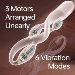 Wibrator pulsacyjny Multi-motor Pulse Vibrator Pink Upko - 4