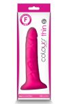 Dildo Ns Novelties Colours Pleasures Thin Dong Pink NS Novelties - 3