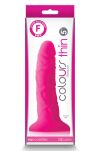 Dildo Ns Novelties Colours Pleasures Thin Dong Pink NS Novelties - 4