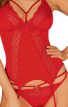 Diyosa Corset Red Gorset i stringi - 5