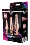 Zestaw Korków Gleaming Love Pleasure Set Rose Gold Dreamtoys - 5