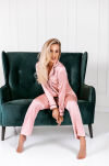 Classic Look Pink Piżama - 7