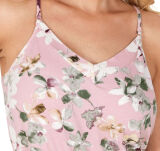 Nicola 1/2 Top Powder Pink Piżama damska - 3