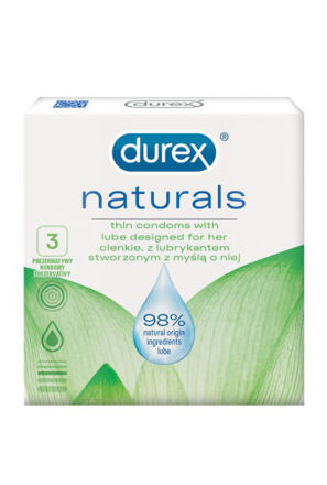 Durex Naturals 3szt.