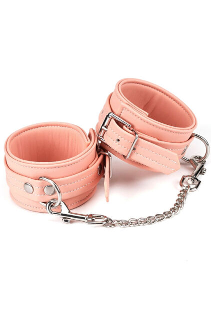 Kajdanki Pink Organosilicon Ankle Cuffs Liebe Seele