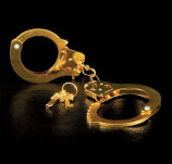 Kajdanki Metal Cuffs Fetish Fantasy Gold - 3