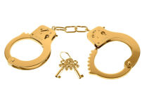 Kajdanki Metal Cuffs Fetish Fantasy Gold - 2