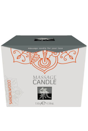 Świeca do masażu Massage Candle Sandalwood 130g Shiatsu