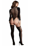 Bodystocking Kalyke Xxiii With Turtleneck Black Os Le Désir - 2