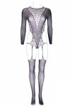 Bodystocking Kalyke Xxiii With Turtleneck Black Os Le Désir - 3