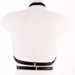 Otwarty biustonosz FAUSTINA II–Cupless Triangle Bra Deluxe Kinky Diva - 6