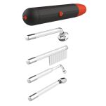 Zestaw do elektrostymulacji Electro Wand Glass Set Taboom - 3