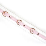 Obróżka White & Pink Fairy Goat Leather Collar Liebe Seele - 3