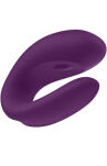 Wibrator Dla Par Double Joy Violet With App Satisfyer - 4