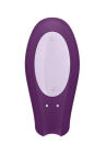 Wibrator Dla Par Double Joy Violet With App Satisfyer - 5