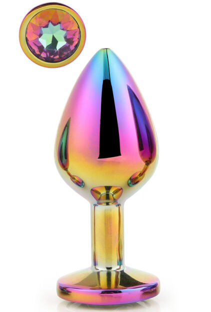Korek Analny Gleaming Love Multicolour Plug Medium Dreamtoys