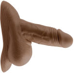 Fantom Penisa Stand To Pee Silicone Dark Flesh Gender X - 2