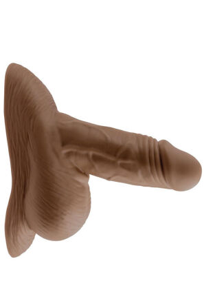 Fantom Penisa Stand To Pee Silicone Dark Flesh Gender X