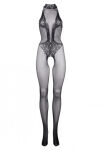 Bodystocking Fishnet And Lace Black Os Le Désir - 6