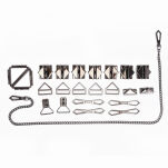 Zestaw Bdsm Bondage & Restraint Set Black LOCKINK - 5