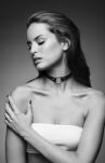 Obróżka Maze Single Choker Black Bijoux Indiscrets - 2