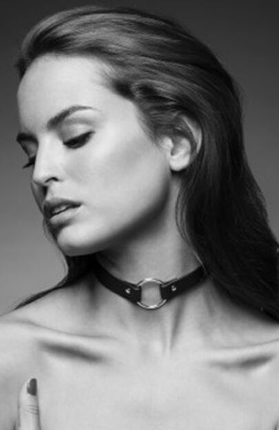 Obróżka Maze Single Choker Black Bijoux Indiscrets
