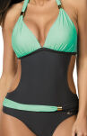 Beatrix Titanium-Seafoam Glow M-337 Kostium kąpielowy - 4
