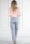 Linda Pink-Grey Piżama - 2
