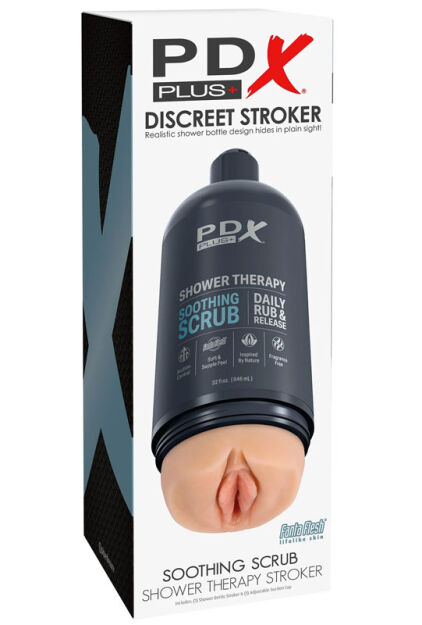 Masturbator Pdx Plus Shower Therapy Soothing Scrub Pipedream
