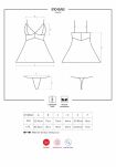810-Bab Babydoll Ze Stringami L/Xl Obsessive - 6