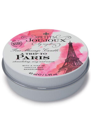 Świeczka Do Masażu Fine Massage Candles A Trip To Paris 33 G Petits Joujoux