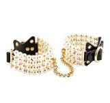 Kajdanki na nadgarstki BDSM Soirée Pearl Handcuffs Guilty Pleasure - 4