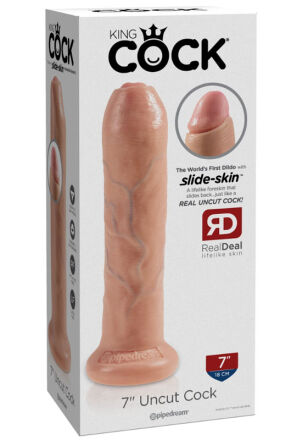 Dildo King Cock Uncut 7 Light Pipedream