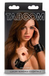 Kajdanki Na Nadgarstki Wrist Cuffs Black Taboom - 7