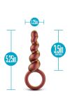 Korek Analny Matrix Spiral Loop Plug Copper ANAL ADVENTURES - 3