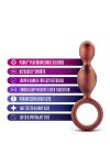 Korek Analny Matrix Spiral Loop Plug Copper ANAL ADVENTURES - 4
