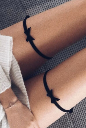 Podwiązki Jessica Garters Black Promees