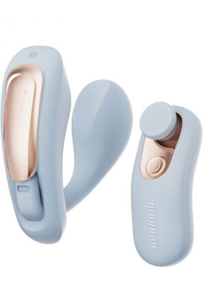 Qingnan No.6 Wireless Control Wearable  Vibrator Blue
