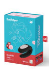 Wibrator Dla Par Double Joy Black With App Satisfyer - 7