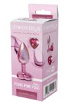 Korek Analny Gleaming Love Pearl Pink Plug Small Dreamtoys - 5