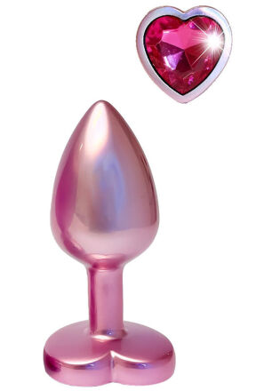 Korek Analny Gleaming Love Pearl Pink Plug Small Dreamtoys