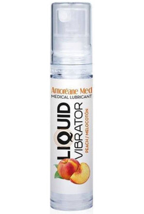 Wibrator w płynie Liquid Vibrator Peach 10ml Amoreane