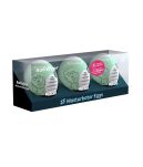 Zestaw masturbatorów Eggs set of 3 Riffle Satisfyer - 2