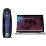 Masturbator Sterowany Aplikacją Xone Blue Magic Motion - 5