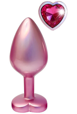 Korek Analny Gleaming Love Pearl Pink Plug Medium Dreamtoys