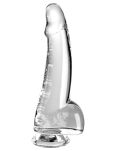 Dildo 19Cm King Cock Clear With Balls Pipedream - 2