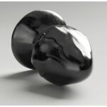 Korek analny Steroid ABS25 The Kettlebell 13 x 10.5cm All Black - 4