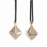 Naszyjnik Ze Stymulatorem Vibration Cube 2.0 Gold LOCKINK - 2