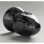 Korek analny Steroid ABS24 The Dumbbell 10 x 8cm All Black - 3