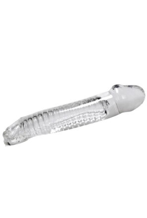 Przedłużka na penisa Muscle Cocksheath Clear Oxballs